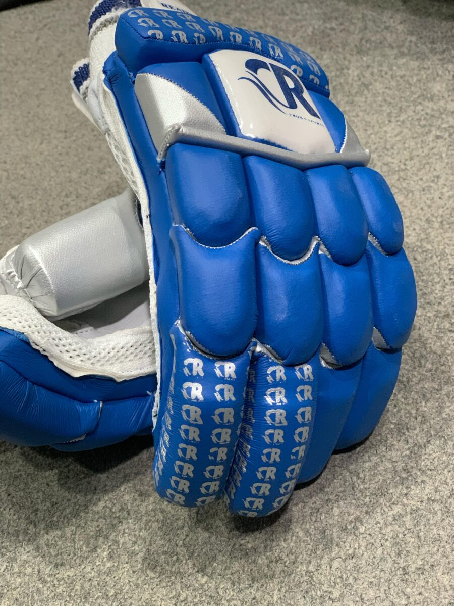 Crown Sports Silver Edition Cricket Gloves | CRS001 - Image 5