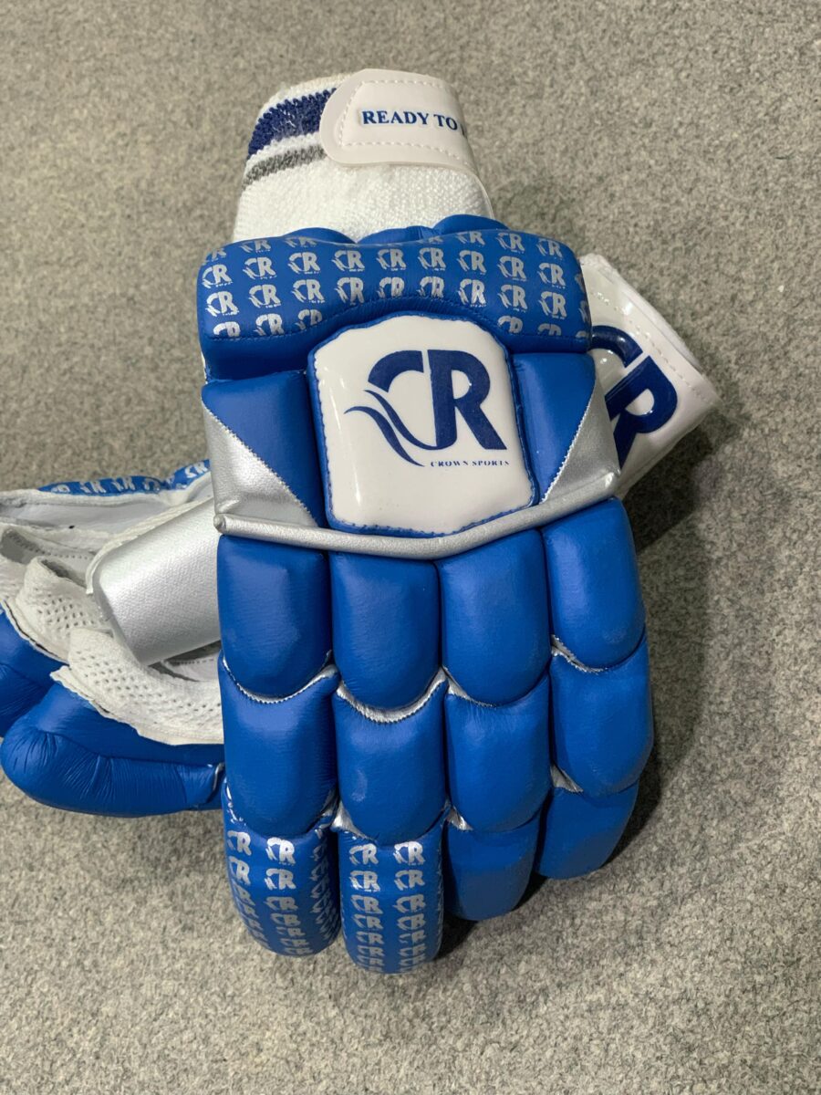 Crown Sports Silver Edition Cricket Gloves | CRS001 - Image 4
