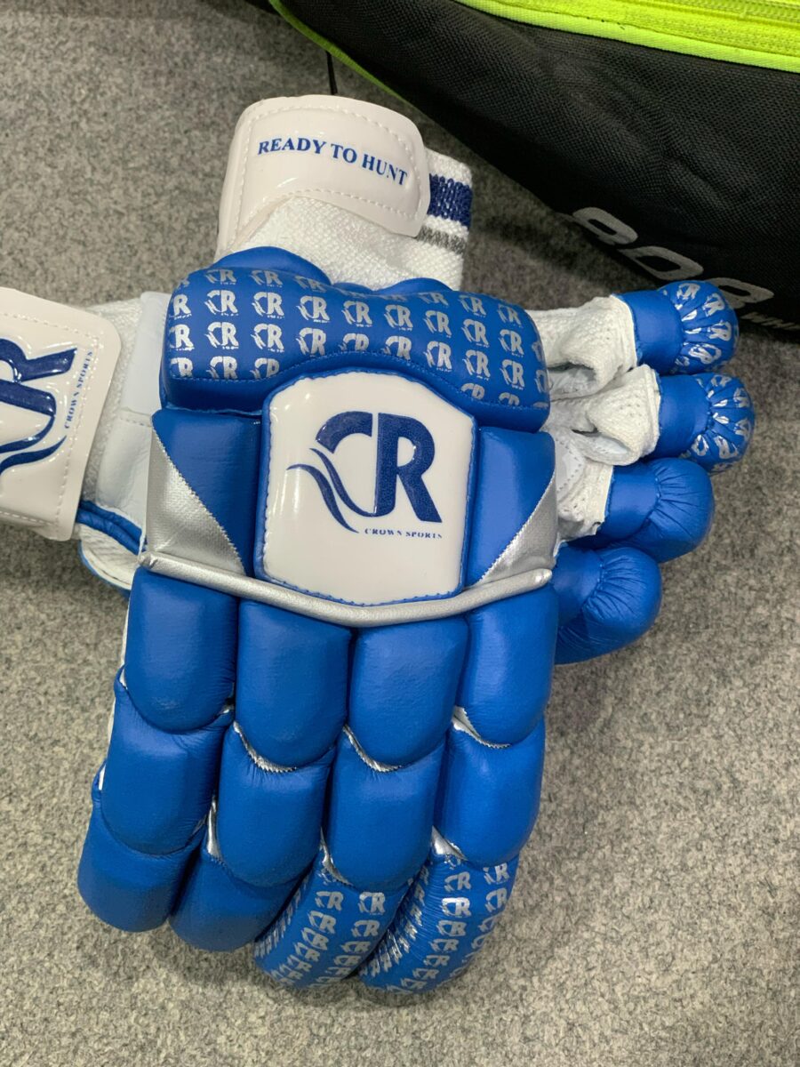 Crown Sports Silver Edition Cricket Gloves | CRS001 - Image 3