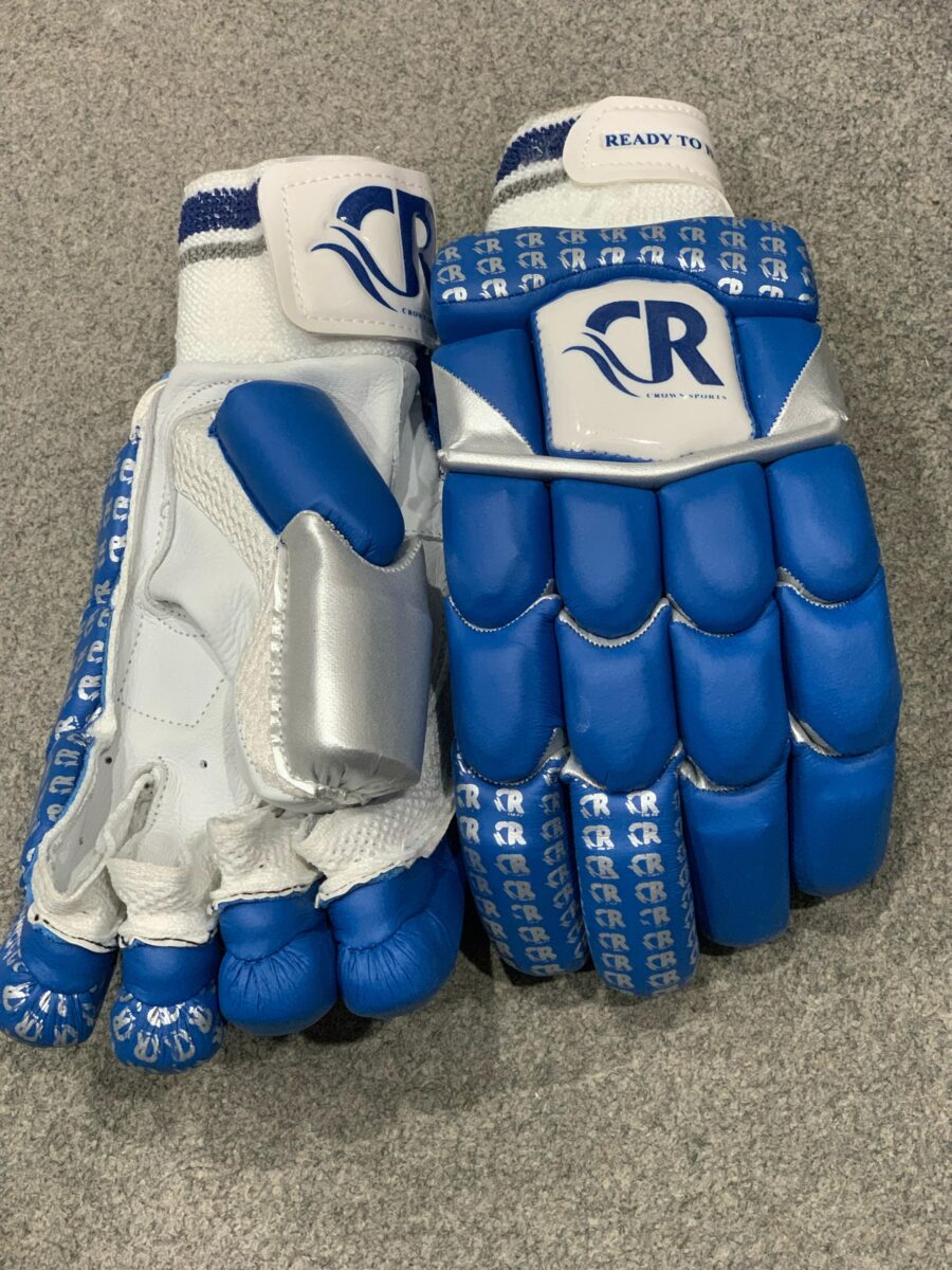 Crown Sports Silver Edition Cricket Gloves | CRS001 - Image 2